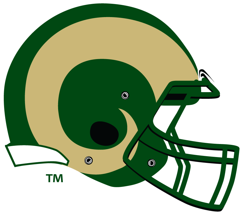 Colorado State Rams 2015-Pres Helmet Logo DIY iron on transfer (heat transfer)